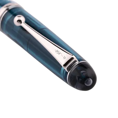 Pilot Custom 74 Fountain Pen - Turquoise Green 14K Gold
