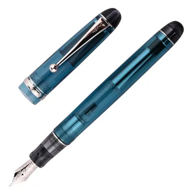Pilot Custom 74 Fountain Pen - Turquoise Green 14K Gold