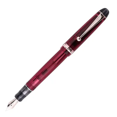 Pilot Custom 74 Fountain Pen - Wine Red 14K Gold 