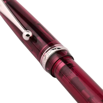 Pilot Custom 74 Fountain Pen - Wine Red 14K Gold 