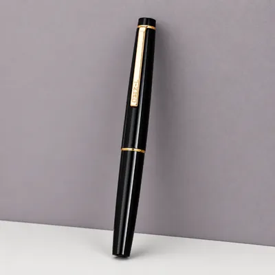 Jinhao 59 Fountain Pen Black Golden