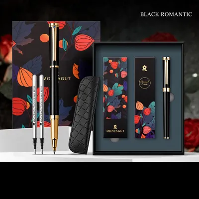 Montagut M702 S1 Luxurious 0.5mm Rollerball Pen Gift Set