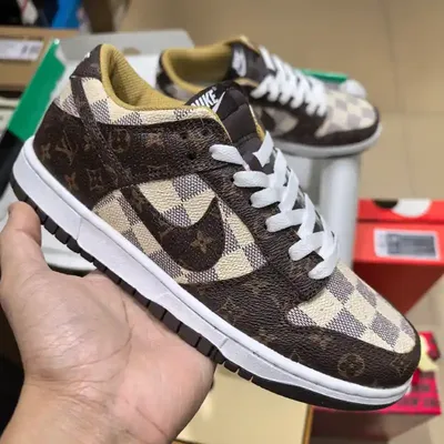 LOUIS VUITTON NIKE DUNK LOW URBANATELIER SHOES 1:1