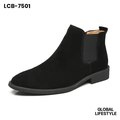 Men's Suede British Chelsea Boots