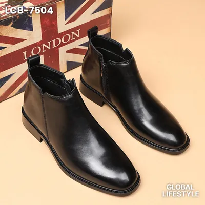 British Style Men's Leather Chelsea Boots