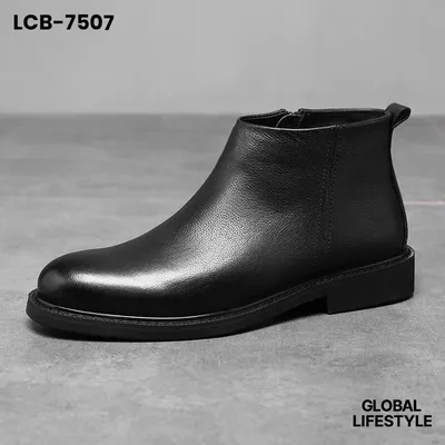 Men's European Style Leather Chelsea Boots