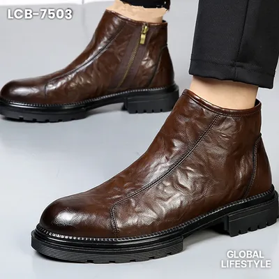 Men's Genuine Leather  Chelsea Boots 