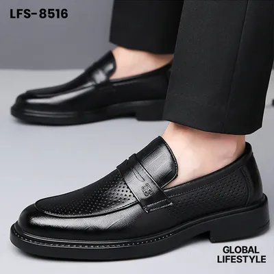 Genuine Leather Men's British Casual Height-Increasing Leather Shoes
