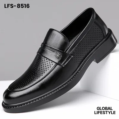 Genuine Leather Men's British Casual Height-Increasing Leather Shoes
