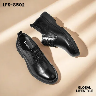 Men's Leather British Style  Lace-Up Shoes