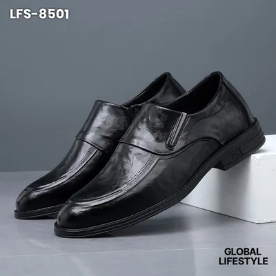 Men's British Style Genuine Leather  Water proof Shoes