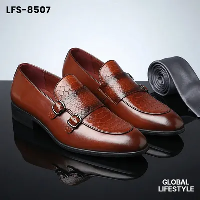 Men's  British Style Pointed Leather Shoes