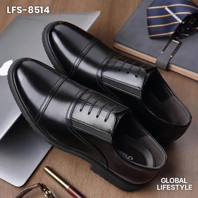 Men's Classic Leather Slip-On & Lace-Up Shoes
