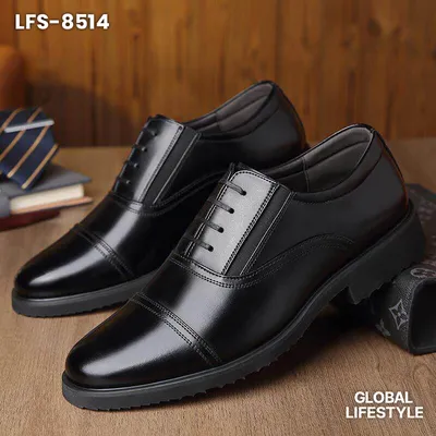 Men's Classic Leather Slip-On & Lace-Up Shoes