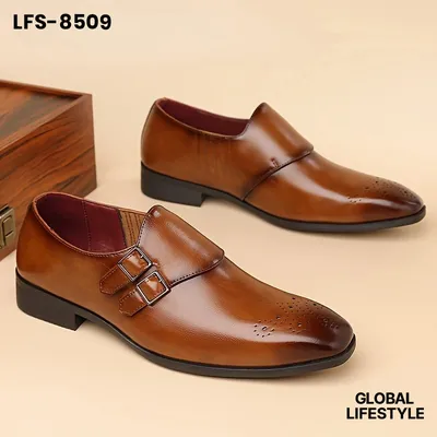 British style Men's Leather Formal Shoes