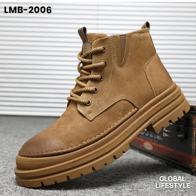 Men's British Thick Soled Martin Boots