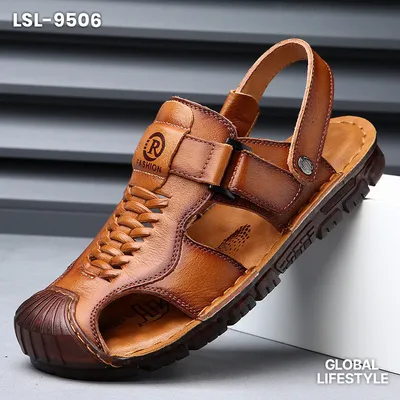 Men's Genuine Leather Cow Tendon Sole