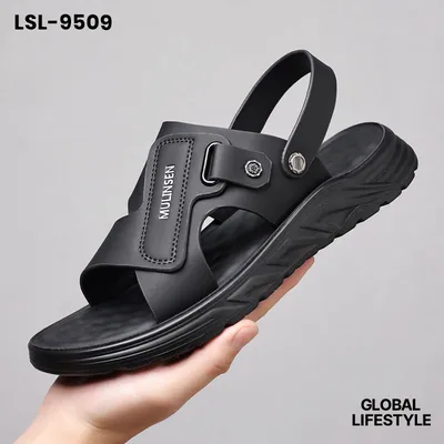 Men's Genuine Leather Casual Beach Shoes