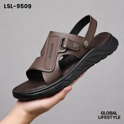 Men's Genuine Leather Casual Beach Shoes