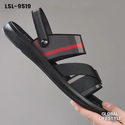 Men's sandals fashion trendy Oxford cloth slide