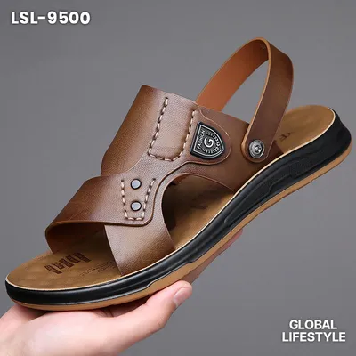 Men's Thick-Soled Casual Fashion Sandals with Rubber Sole