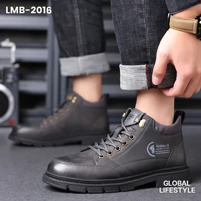 Men's Martin Style Winter Casual Leather Boots