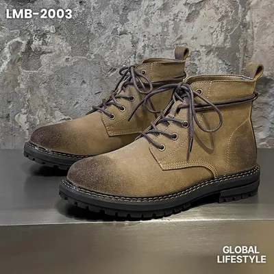 Men's American Nubuck Leather Boots