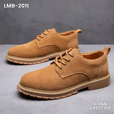 Men's British Style Leather Martin Boots