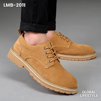 Men's British Style Leather Martin Boots