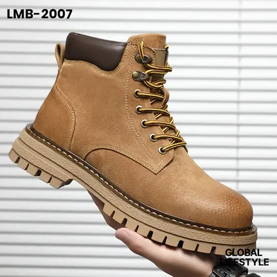 Men's Retro Hiking British Style Short Boots