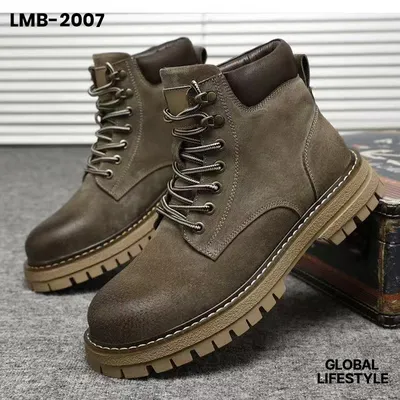 Men's Retro Hiking British Style Short Boots