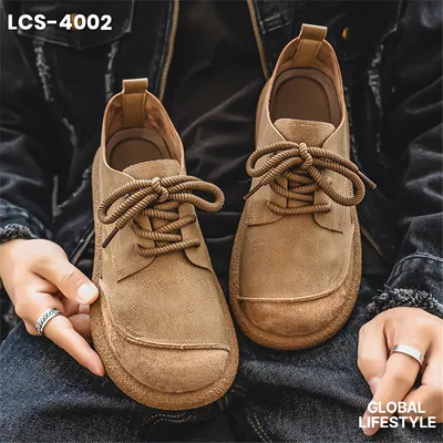 Men's Nubuck Leather Casual Shoes