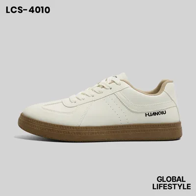 Men's Retro White Sneakers
