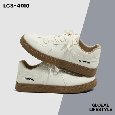 Men's Retro White Sneakers
