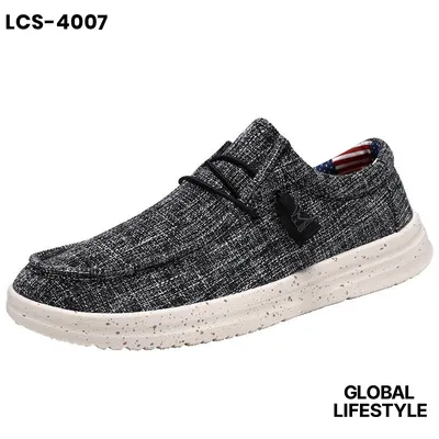 Men's Canvas Slip-On Loafers