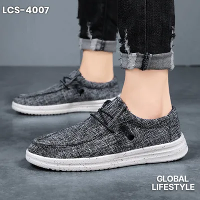 Men's Canvas Slip-On Loafers