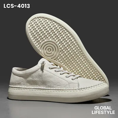 Men's Summer Breathable Cowhide Casual Shoe