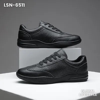 Men's Cowhide Casual Sneakers