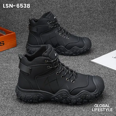 Thick Sole Lace Up Hiking Sneakers