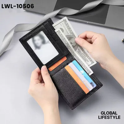 Men's RFID Genuine Leather Wallet