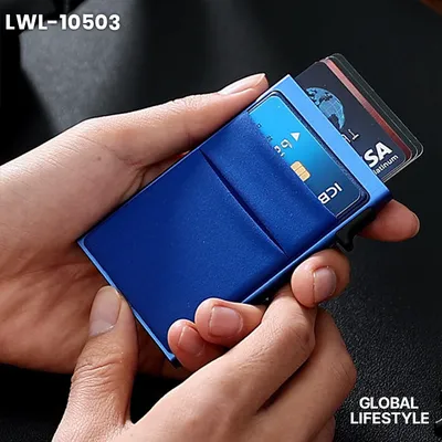 Men's RFID Pop-Up Card Holder