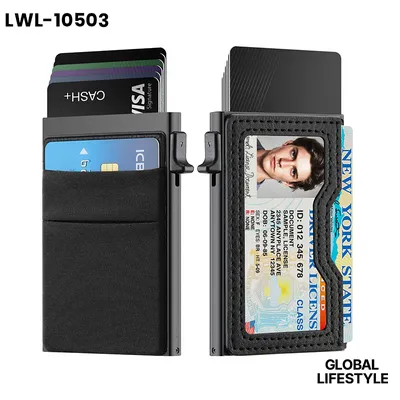Men's RFID Pop-Up Card Holder