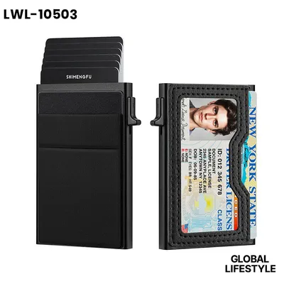 Men's RFID Pop-Up Card Holder