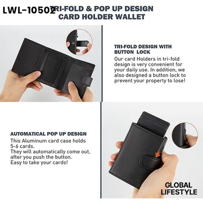 Men's RFID Leather Wallet K04