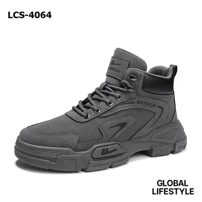 Huili Men's British Style Martin Boots