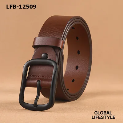 Vintage Handmade Cowhide Leather Belt