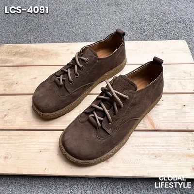 Men’s 2025 Retro Suede Lace Up Casual Shoes