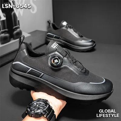 Men’s Rotating Button Breathable Lightweight Hiking Shoes
