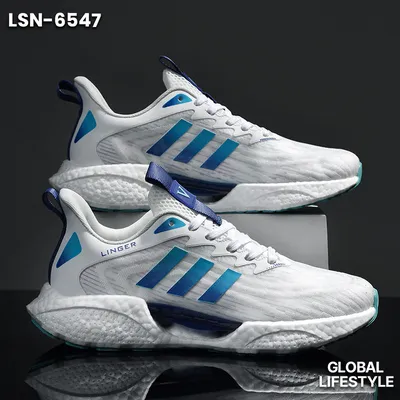 Men’s Breathable Ice Silk Soft Sole Sports Sneakers