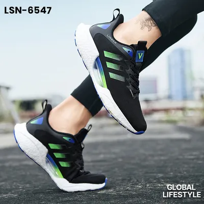 Men’s Breathable Ice Silk Soft Sole Sports Sneakers